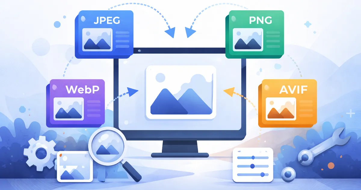 Convert Image Formats Online: Tested WebP, JPEG, PNG, and BMP Workflow