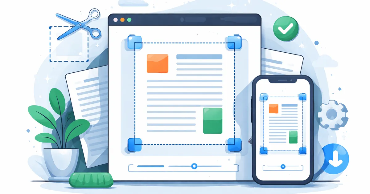 如何在线免费裁剪 PDF — 删除页边距以提高可读性