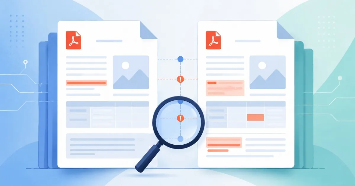 Strumento per Confronto PDF: Trova le Differenze in 3 Minuti